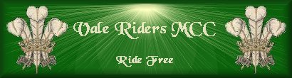 Vale Riders MCC Banner