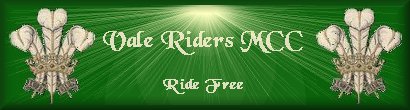 Vale Riders MCC Banner